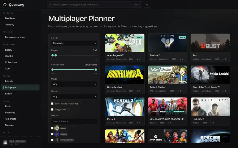 Multiplayer planner screenshot